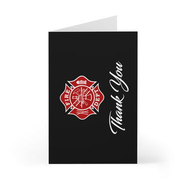 Firefighter Thank You Greeting Cards (7 pcs)
