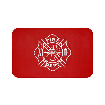 Firefighter Maltese Cross Bath Mat - firestationstore.com