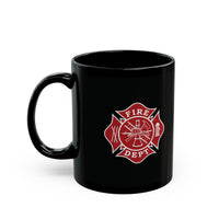 Firefighter Black Mug  (11oz, 15oz)