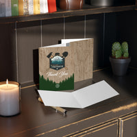 Wildland Firefighter with Maltese Cross Thank You Postcards (8, 16, and 24 pcs)