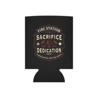 Fire Station 'Sacrifice & Dedication' Koozie Can Cooler