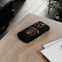 Firefighter Firehouse Crew V2, Skull Design, Phone Case - firestationstore.com