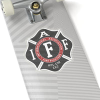 IAFF Shape Cut Stickers