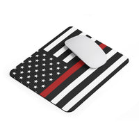 Firefighter Thin Red Line Mousepad