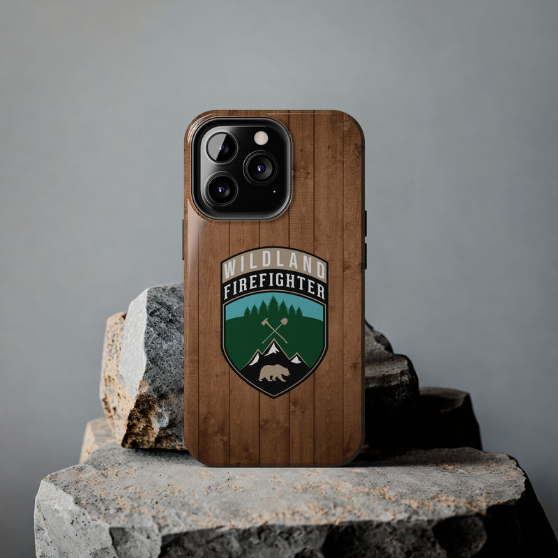 Wildland Firefighter Patch Tough Phone Cases - firestationstore.com