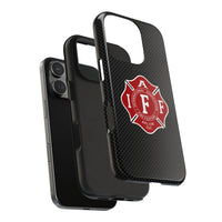 IAFF Maltese Cross Tough Phone Cases - firestationstore.com