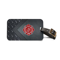 Firefighter Luggage Tag