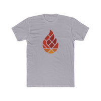 Stained-Glass Flame Firefighter Tee