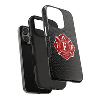IAFF Thin Red Line Mate Tough Phone Cases - firestationstore.com