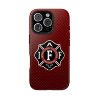 IAFF Maltese Cross Tough Phone Cases - firestationstore.com