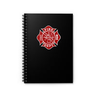Firefighter Spiral Notebook - Ruled Line