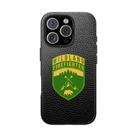 Wildland Firefighter  Patch Tough Phone Cases - firestationstore.com