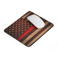Firefighter Thin Red Line Mousepad