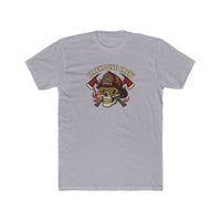 Firehouse Crew Skull T-Shirt | Unisex Cotton Tee for Firefighters