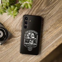 Vintage Fire Department BW Skull Tough Phone Case ‚Äî Firehouse Crew Rescue Protective Case - firestationstore.com