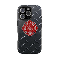 Firefighter Maltese Cross Tough Phone Cases - firestationstore.com