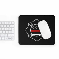 Firefighter Thin Red Line Mousepad