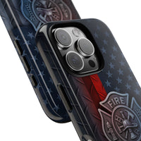 Phone Case - Firefighter Thin Red Line Tough Case - firestationstore.com