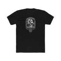 Firehouse Crew Tee – Vintage Fire Department BW Badge T‑Shirt