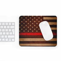 Firefighter Thin Red Line Mousepad