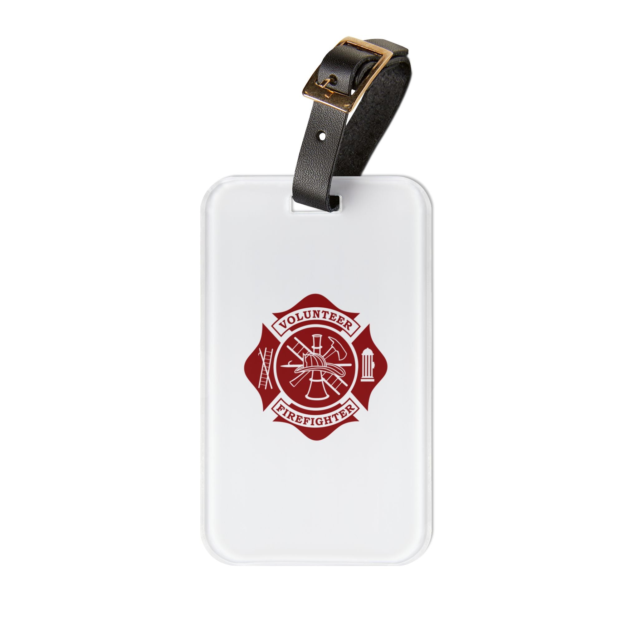 Firefighter Luggage Tag