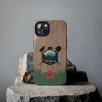 Wildland Firefighter Patch 2 & Firefighter Maltese Cross Tough Phone Cases - firestationstore.com