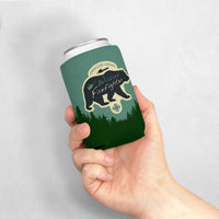 Wildland Firefighter American Legend Can Cooler Sleeve, Insulated Beverage Holder