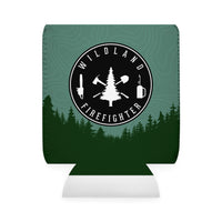 Wildland Firefighter & Firefighter Maltese Cross Can Cooler Sleeve, Insulated Beverage Holder