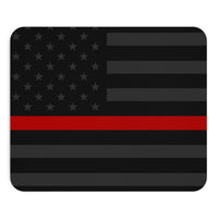 Firefighter Thin Red Line Mousepad