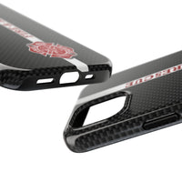 Firefighter Carbon Fiber Printed Case Mate Tough Phone Cases - firestationstore.com