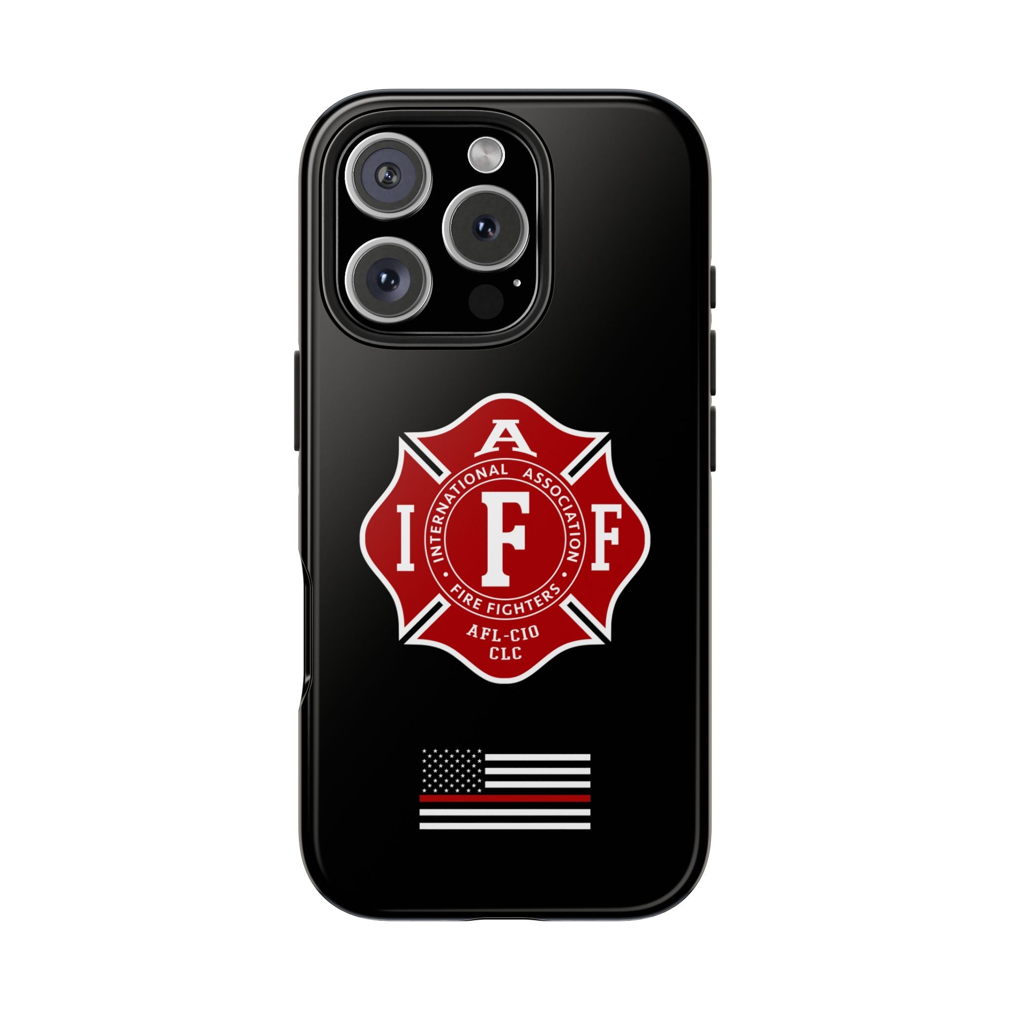 IAFF Thin Red Line Mate Tough Phone Cases - firestationstore.com