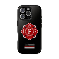 IAFF Thin Red Line Mate Tough Phone Cases - firestationstore.com