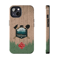 Wildland Firefighter Patch 2 & Firefighter Maltese Cross Tough Phone Cases - firestationstore.com