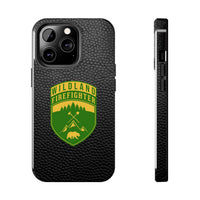 Wildland Firefighter  Patch Tough Phone Cases - firestationstore.com