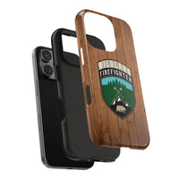 Wildland Firefighter Patch Tough Phone Cases - firestationstore.com
