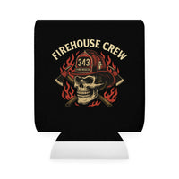 Fire House Crew Helmet V2 Can Cooler Sleeve, Insulated Beverage Holder