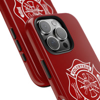 Volunteer Firefighter Case Mate Tough Phone Cases - firestationstore.com