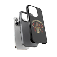 Firefighter Firehouse Crew, Skull Design, Phone Case