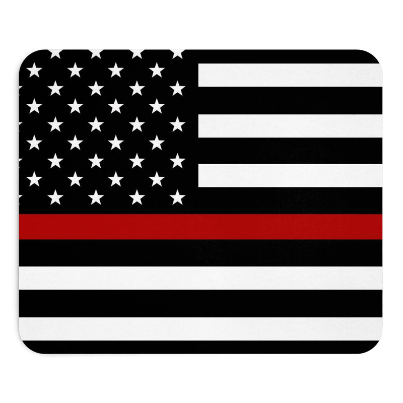 Firefighter Thin Red Line Mousepad