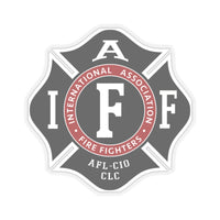 IAFF Shape Cut Stickers