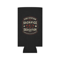 Fire Station 'Sacrifice & Dedication' Koozie Can Cooler