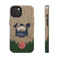 Wildland Firefighter Patch 2 & Firefighter Maltese Cross Tough Phone Cases - firestationstore.com
