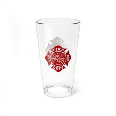 Firefighter Pint Glass, 16oz | Custom Barware