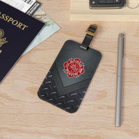 Firefighter Luggage Tag