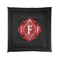 IAFF Maltese Cross Comforter - firestationstore.com