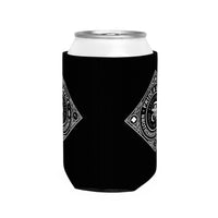 Service and Brotherhood White - Can Cooler Sleeve, Insulated Beverage Holder