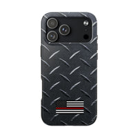 Firefighter Thin Red Line Tough Phone Cases - firestationstore.com