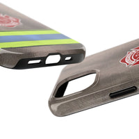 Volunteer Firefighter Jacket Tough Phone Cases - firestationstore.com