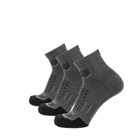 3 Pack Tarmac - Run 1/4 Crew Runweight Merino Wool Sock - firestationstore.com