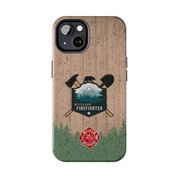 Wildland Firefighter Patch 2 & Firefighter Maltese Cross Tough Phone Cases - firestationstore.com